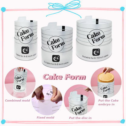 Novice Suitable For Chiffon Cake Shaping Surrounding Border Baking Packaging Tools