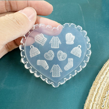 Silicone Non-whitening Flower Cartoon Manicure Mold