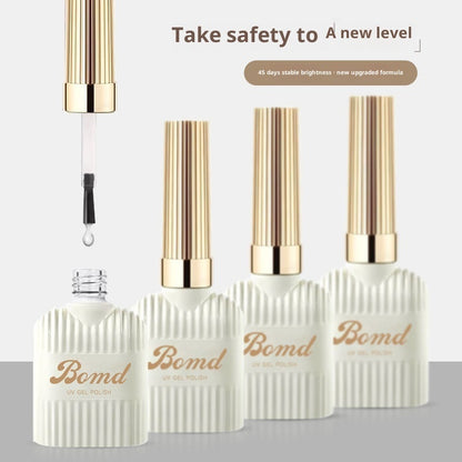 Construction Of Nail Polish Adhesive By Smudging Of Primer And Seal Coat