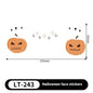 Halloween Makeup Stickers Dress Up Cute Painted