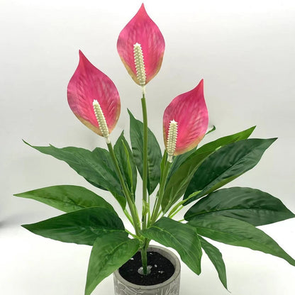 Simulation Green Plant Potted Artificial Flowers