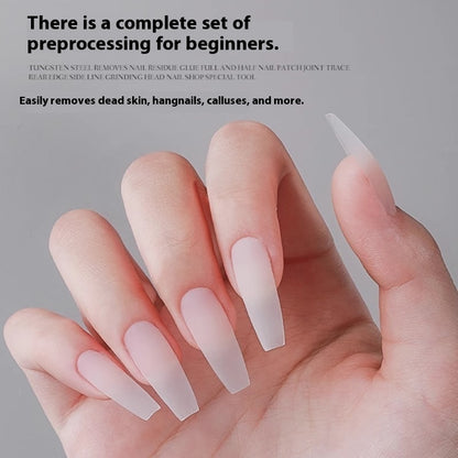 Pre-dismounting Polishing Head Set Of Diamond Sand For Manicure