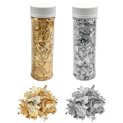 Gold Foil Decorative Fragment Silver Foil Paper Cake Decoration