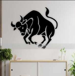 Bull Acrylic Wall Art