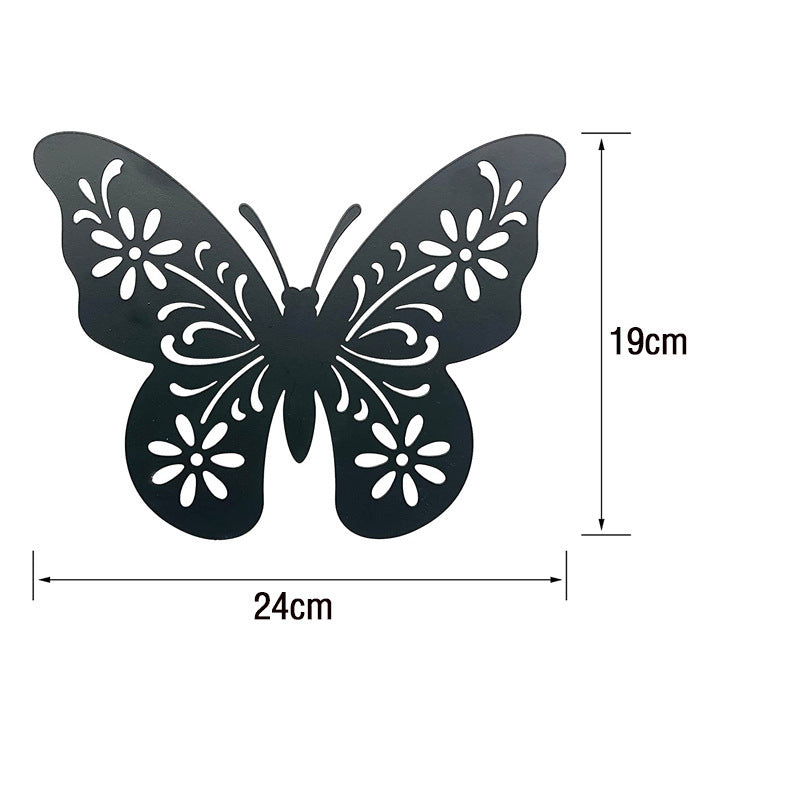 Metal Butterfly Wall Art Decoration Living Room