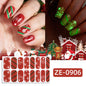 New Christmas Luminous Nail Applique Nail Stickers