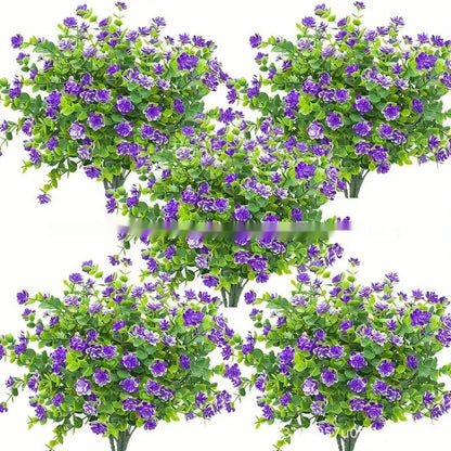 Emulational Eucalyptus Camellia Plastic Plant Artificial Flowers