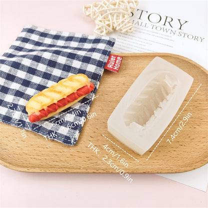 Creative Replica Bread Silicone Fondant Cake Decoration Tool DIY Handmade Pinch Mold