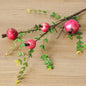Simulation Pomegranate Fruit Living Room TV Cabinet Fake Flowers