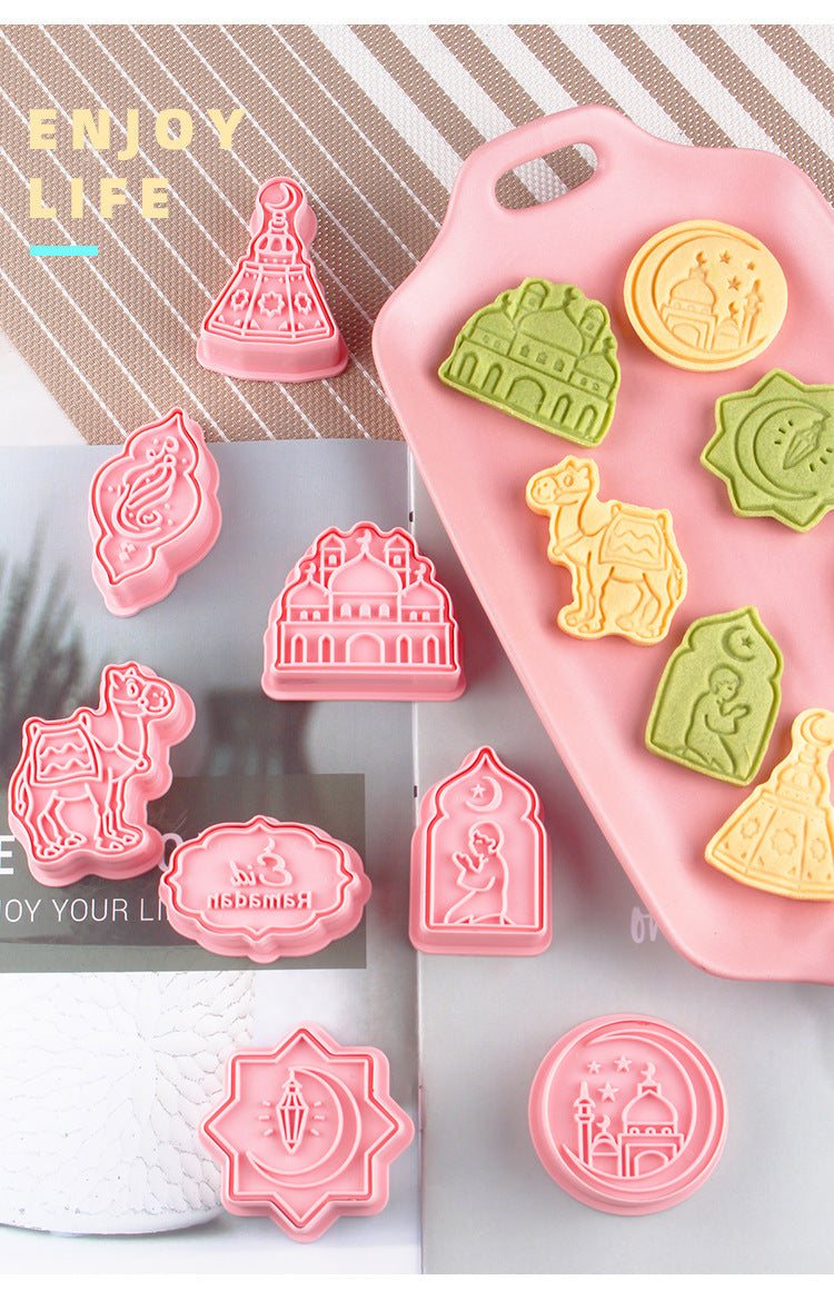 Cookie Mold 3d 3d Diy Plastic Suit Home Cake Cookie Press Type Baking Tool Cutter