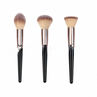 Black Makeup Brush Suit Foundation Eyeshadow Highlight