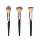 Black Makeup Brush Suit Foundation Eyeshadow Highlight