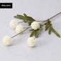5 Autumn Dandelion Fake Flower Decoration Artificial Flowers