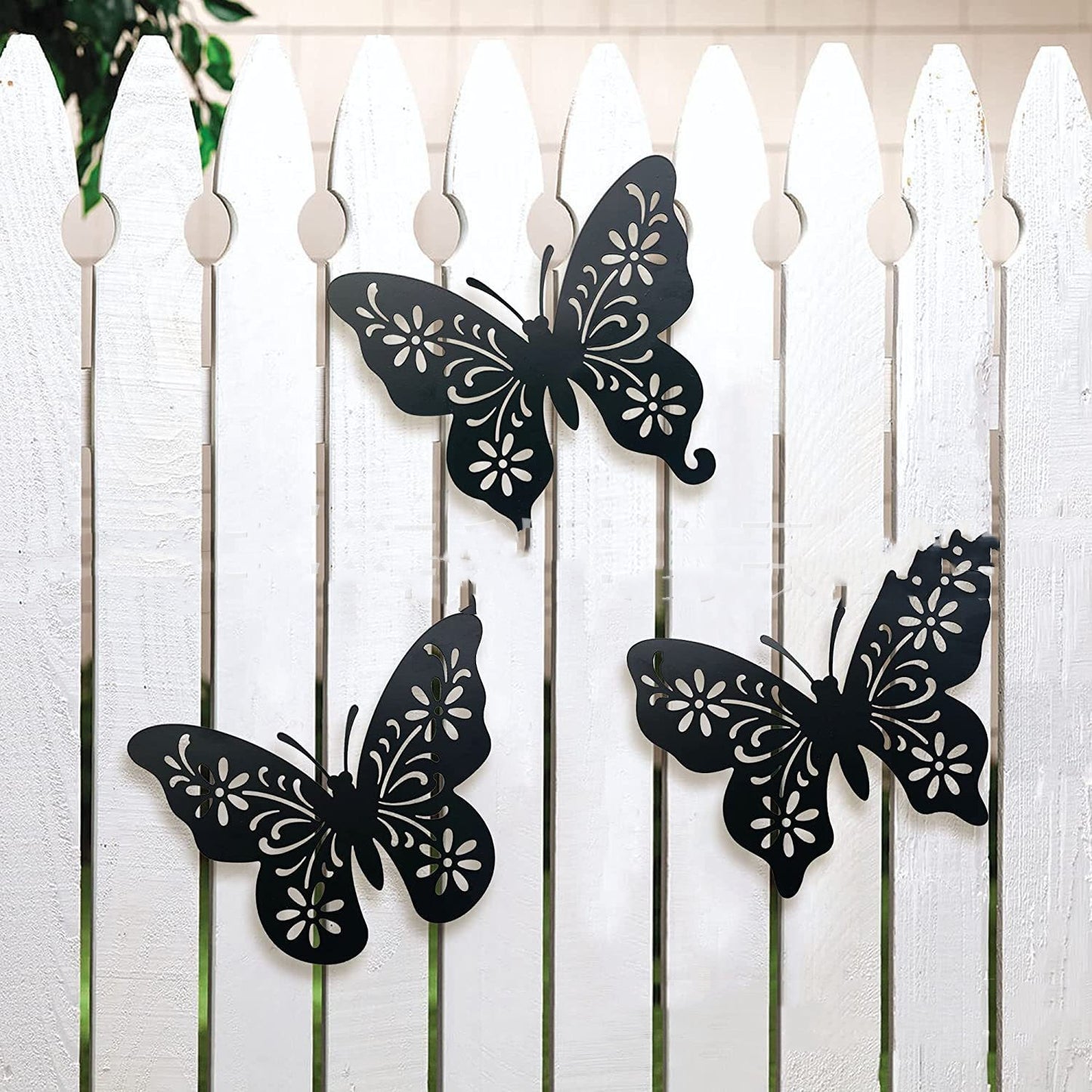 Metal Butterfly Wall Art Decoration Living Room