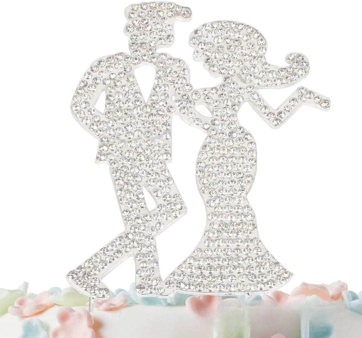 Bride And New Love Wedding Cake Insert