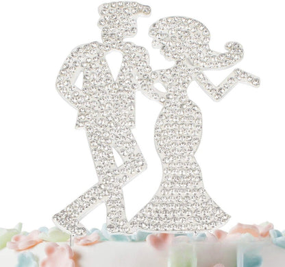 Bride And New Love Wedding Cake Insert