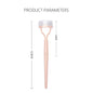 1 Pcs Eyelash Separator Metal Teeth Foldable Eyelash Curler Beauty Makeup Stainless Eyelash Brush Comb Mascara Curl Makeup Tool