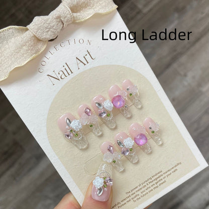 Handmade Wear Armor Ice Transparent Temperament