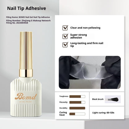 Construction Of Nail Polish Adhesive By Smudging Of Primer And Seal Coat
