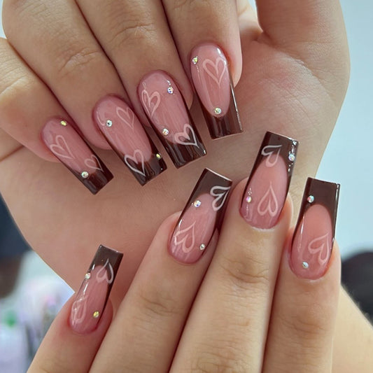 Women's Fashion Simple Love Nail Tip
